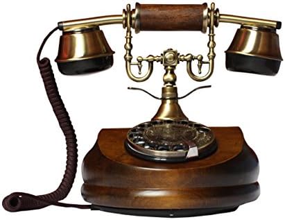 Opıs 1921 Kablo Model A: Klasik Tarzda Ahşap ve Metal Retro Telefon