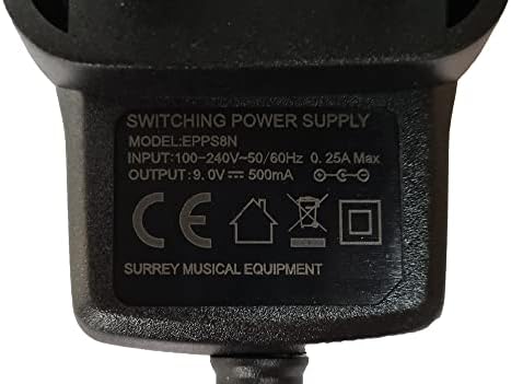 GUYATONE PS-013 Stereo Koro Pedalı Adaptörü UK 9V için Güç Kaynağı Değiştirme