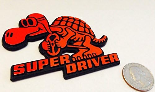 detailHAUS Kırmızı-Süper Sürücü-Yarış Kaplumbağası Rozeti
