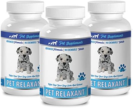 PET SUPPLEMENTS & NUTRİTİON LLC Köpek Sakinleştirici yardım-Köpek Gevşetici-Anksiyete ve Stres Giderici-Sakin Saldırganlık-Doğal