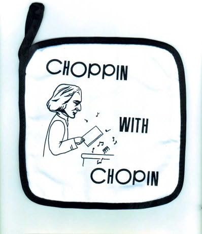 Müzik Hazineleri Co. Chopin Pot Tutucu ile Choppin
