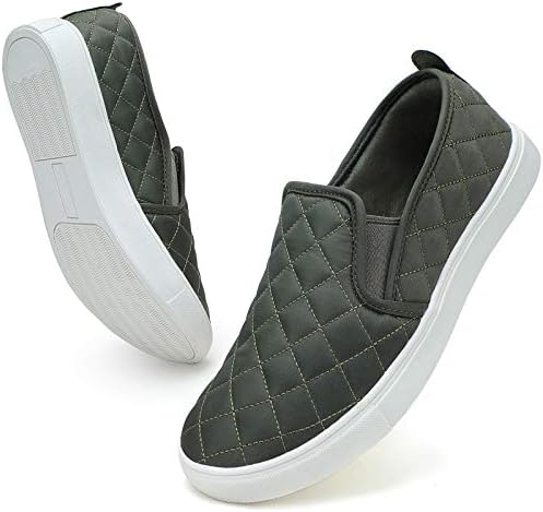 STQ Loafer'lar Kadınlar için bellek Köpük Slip On Sneakers Konfor Sonbahar Ayakkabı
