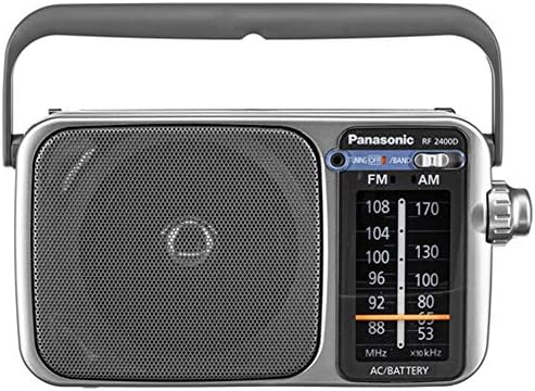 Panasonic Rf-2400D Am / FM Radyo, Gümüş / Gri