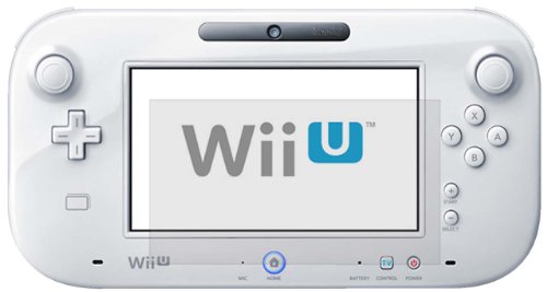 Nintendo Wii U için İyonik Ekran Koruyucu Film Mat (Parlama Önleyici) (3'lü paket)