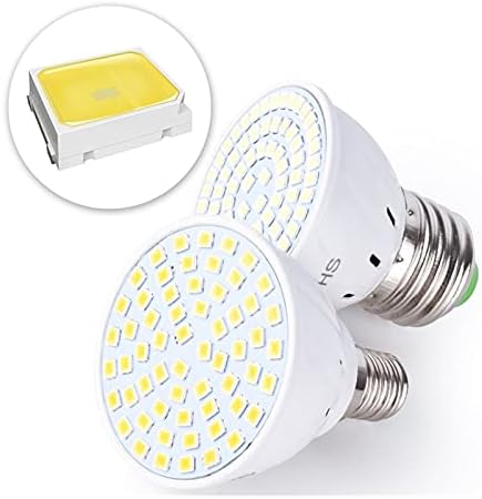 NASEGNGC Downlight LED spot GU10 E27 MR16 LED lamba ampul 220 V 48 60 80 LEDs 2835 SMD sıcak beyaz soğuk beyaz ışık için ev LED