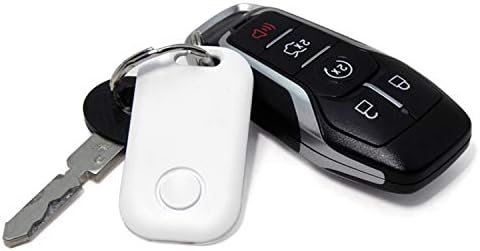 ıPick Görüntü için Yapılan Dodge Challenger Beyaz Cep Telefonu Bluetooth Akıllı Izci Bulucu Anahtarlık için Araba Anahtarı, Evcil,