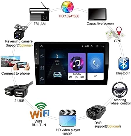 gaoweipeng Araba Radyo Stereo Android 10.0 Cerato için K3 2013-2015 Kafa Ünitesi GPS Navigasyon Multimedya Oynatıcı Sat nav ile