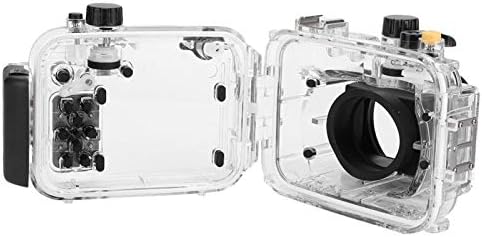 DAUERHAFT 40m Su Geçirmez İyi Sızdırmazlık Kamera Sualtı Muhafazaları,Dalış Sırasında Fotoğraf Çekmek için,Canon G16 için