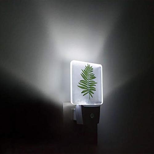 Tropikal Bitkiler Plug-in Gece Lambası, Enerji Verimli LED Gece Lambaları, Yetişkinler, Çocuklar, Gençler, Yaşlılar için Dekoratif