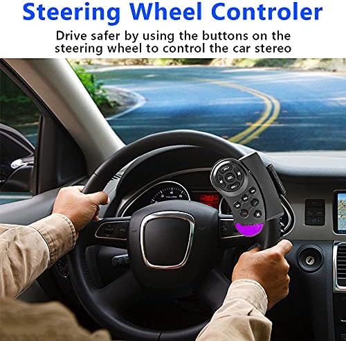 Podofo Çift Din Araba Stereo ile Bluetooth, HD 7 Dokunmatik Ekran Araba Radyo Alıcısı 2 Din Araba Multimedya Oynatıcı-Ayna Bağlantı