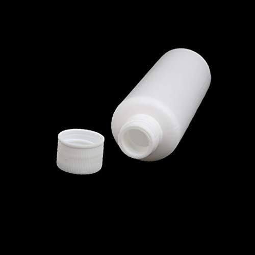 X-DREE 5 Adet 100 ml PE Plastik Beyaz Dar Ağız Sıvı Kimyasal Toz Reaktif Örnek Şişe Depolama (5 Adet 100 ml PE Plastik Beyaz