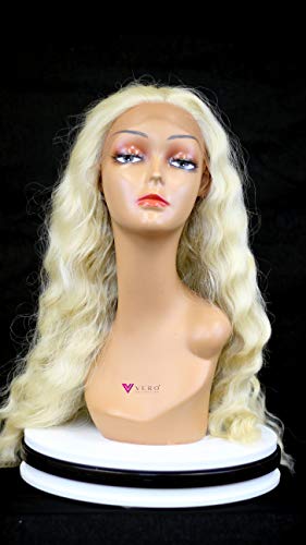 VERO Premium 13X4 Kulaktan Kulağa uzun kıvırcık dantel ön peruk-Ön Koparıp Kinky Kıvırcık Frontal peruk ile Bebek Saç-Doğal saç