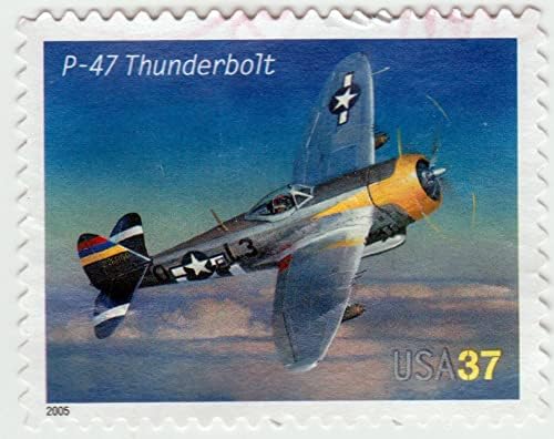 2005 Cumhuriyeti P-47 Thunderbolt 37c ABD Posta Pulu