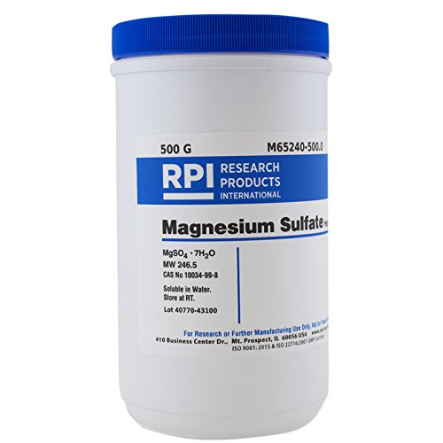 Magnezyum Sülfat Heptahidrat, 500 Gram
