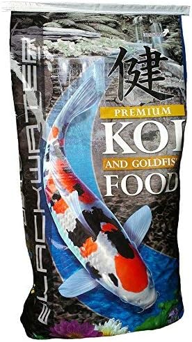 Blackwater Premium Koi ve Akvaryum Balığı Yiyecekleri Serin Mevsim Diyeti 40 lb Orta Pelet