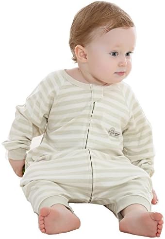 CYUURO Bebek Uyku Tulumu %100 Pamuklu Yürümeye Başlayan Giyilebilir Battaniye