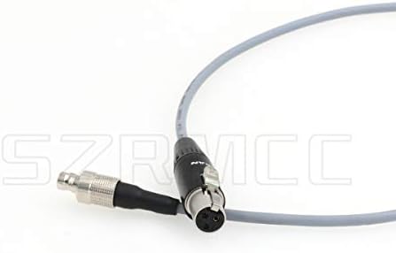 SZRMCC FVB.00.303 3 Pin Erkek TA3F Mini XLR 3 Pin Ses Kablosu için Zaxcom ZFR300 ZFR400 Sennheiser SK2000 Wisycom