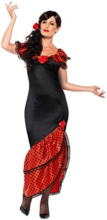 Smiffys kadın Flamenko Senorita Kostüm