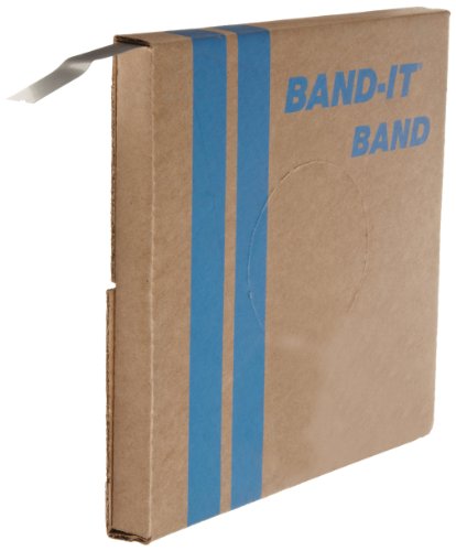 BAND-IT VALU-Kayış Bandı C13699, 200/300 Paslanmaz Çelik, 3/4 Geniş x 0.015 Kalınlığında (100 Fit Rulo)