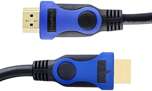 4 K HDMI Kablosu 12ft-Bugubird HDMI 2.0 Yüksek Hızlı 18 Gbps Destekler 4 K 3D 2160 p 1440 p 1080 p Ethernet ARK ve HDCP 2.2 Uyumlu