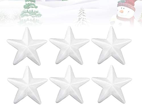 ıfundom Noel Süslemeleri 10 Adet Yıldız Süsler Noel Boyama Dekor DIY Zanaat Parti Malzemeleri Çocuklar Kızlar için