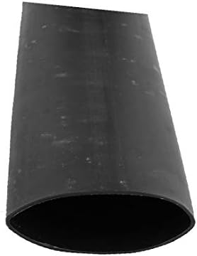 X-DREE siyah 40mm ısı Shrink tüp çeşitler tel sarma kablo kılıfı 1.22 M Uzun(Siyah 40mm ısı Shrink tüp Surtido tel sarma kablo