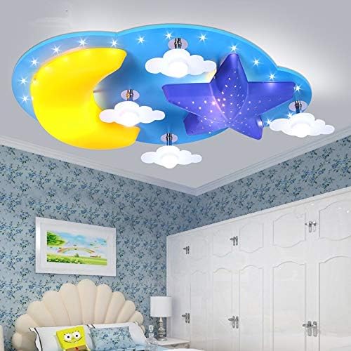 TXDYD LED çocuk Odası Yatak Odası Tavan Lambası Basit Lamba Karikatür Yıldız Ay Erkek Bebek Kız Odası Tavan Lambası