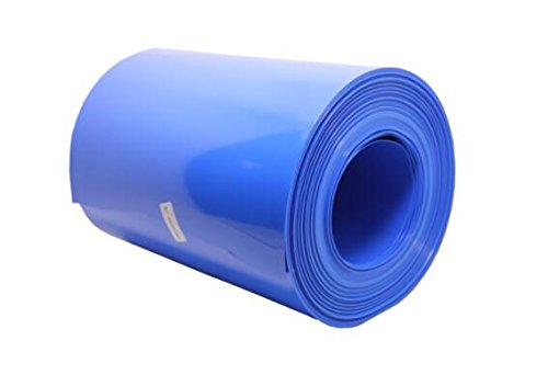 DIY pil paketi PVC ısı Shrink Wrap tüp, uzunluk 3 M düz genişliği 150±1MM için büyük pil paketi güç