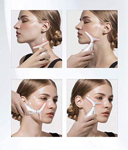 Yüz masaj Anti-aging yüz ekipmanları için cilt sıkılaştırıcı ve kaldırma USB şarj 3 modları