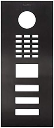 D2103V IP Görüntülü Kapı İstasyonu için DoorBird Faceplate Fırçalanmış Titanyum Cilalı (V4A)
