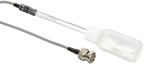 Sensorex SG900C Cam Gövde Ampul Tarzı Kombinasyon pH Elektrotları, BNC Konnektör, Tek Bağlantı, 6mm Çap, 150mm Uzunluk
