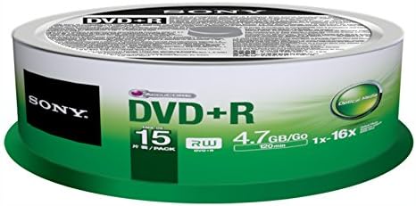 Sony DVD + R (15 pk İş Mili)