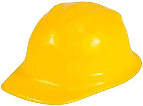 Sarı İnşaat İşçisi Şapka Kaskı, Çocuk Boyu Parti ve Sınıf Malzemeleri