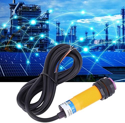 QiruİXinXi Fotoelektrik Anahtarı, 10 ADET Diffüz Fotoelektrik Sensörler 1030VDC 3 Tel için Takım Tezgahları, Metalurji, Kimyasallar,
