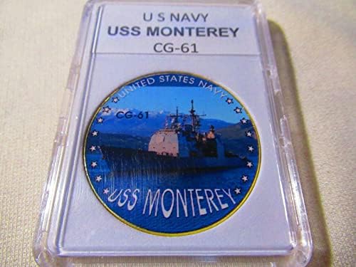 Aveshop Koleksiyon Sembolleri ABD Donanması-USS Monterey / CG-61 Ch Cn (Bu Nişanlar Koleksiyonunuzu Mükemmel Şekilde Tamamlayacak)