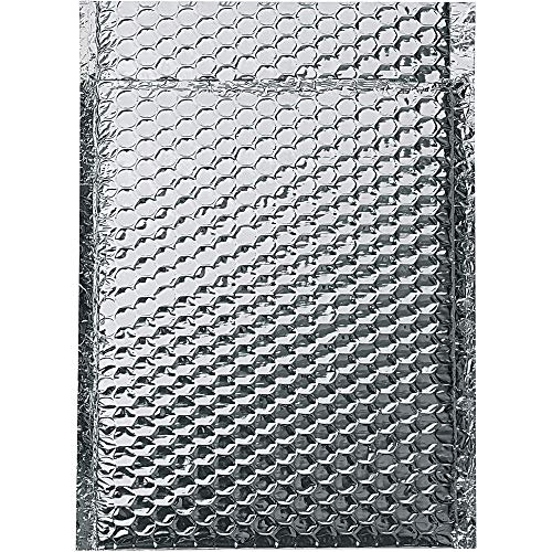 Cool Shield Bubble Mailler, 8 x 11, Gümüş, 100 / Kasa