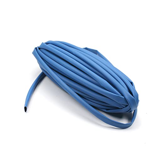 Othmro 1 ADET ısı Shrink boru 2:1 elektrik teli kablo sarma çeşitler Elektrik yalıtım ısı Shrink tüp mavi