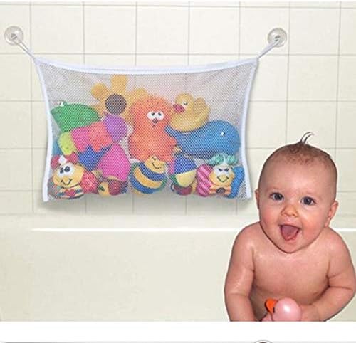 Bebek Banyo Net Emme Enayi Montaj Oyuncak Depolama Asılı Örgü Çanta Banyo Duş Oyuncak Organizatör (Renk: 3737 cm)