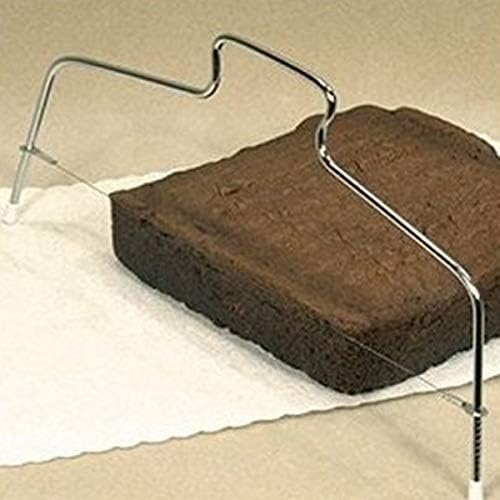 1 adet Basitleştirilmiş Kek Kesme Aracı Paslanmaz Çelik Kek Dilimleyici Ayarlanabilir Kek Katman Kesici Dilim kolay!