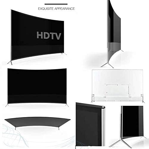 YİLANJUN HD 4 K LCD TV 32/50/55-İnç, patlamaya Dayanıklı Alüminyum Alaşım Kavisli Ekran, WiFi Akıllı Televizyon [HDMI + USB +