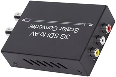 Luroze AC 100-240 V, 3G SDI AV Video Dönüştürücü Hafif Destek 1080 P Metal Taşınabilir SDI CVBS Dönüştürücü için Ev(3)