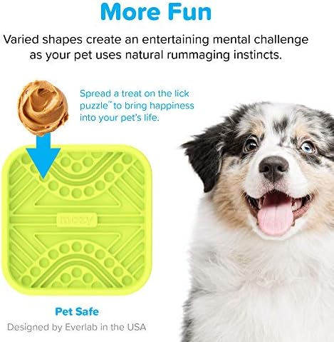 Köpekler için Mozy Lick Puzzle-Daha Fazla Yalama Eğlencesi ve Daha Az Karışıklık