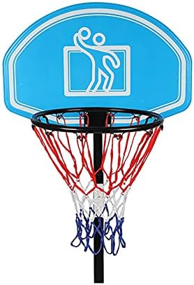 ZXCVBNM basketbol potası 5-6.8 ft Backboard Sistemi Taşınabilir Çıkarılabilir basketbol potası ve Hedefleri Açık/Kapalı Ayarlanabilir