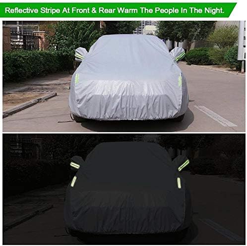 WYS-Reflektör, 1 pc Evrensel Su Geçirmez araba Kapakları Açık güneş koruma kapağı için Araba Reflektör Toz Yağmur Kar Koruyucu