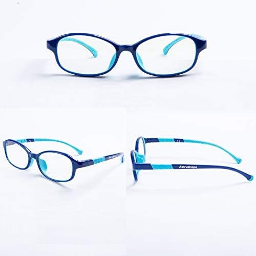 AetrvoHope mavi ışık gözlük Çocuklar için 2 Paketi, bilgisayar Gözlük Erkek ve Kız Yaş için 3-12, kırılmaz Çerçeve mavi ışık