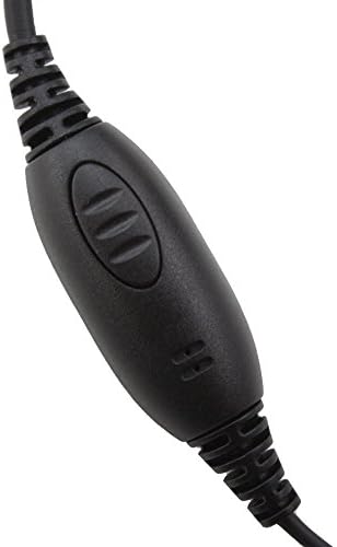KENMAX Gelişmiş G Şekli PTT mikrofonlu kulaklık Polis Kulaklık HYT Hytera'nın PD780 Amatör Radyo Walkie Talkie HF Telsiz