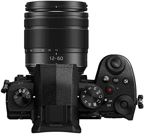 Panasonic LUMİX G95 20,3 Megapiksel Aynasız Dijital Fotoğraf Makinesi, 12-60mm F3. 5-5. 6 Lens, Önceden Yüklenmiş V-Log L, Çantalı