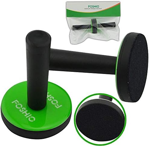FOSHIO 2 ADET Yeşil Araba Vinil Wrap Tutucu Mıknatıs Tutucu Tonları Aracı Buzdolabı Mıknatısları
