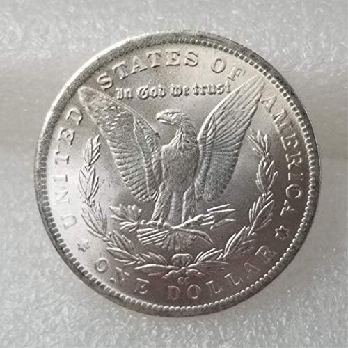 MOMOKY 1883-CC-KOPYA Morgan Dolar-Bakır Kaplama Gümüş Sikke-Çoğaltma ABD Eski Orijinal Öncesi Morgan Hatıra Paraları En İyi Sikke
