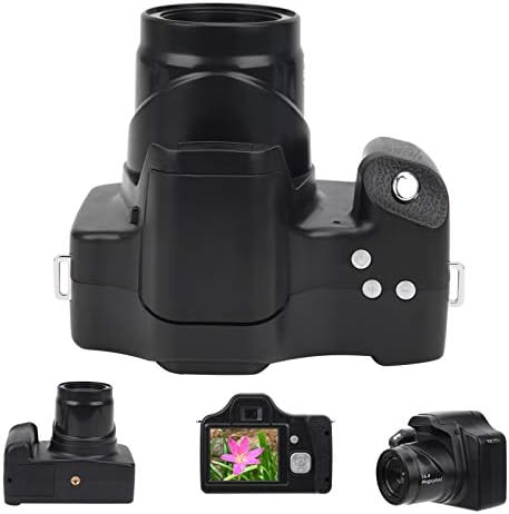 18X Zoom HD SLR Kamera, 24MP Uzun Odak Uzaklığı Taşınabilir dijital Kamera, 3.0 in LCD Ekran USB Bağlantı Noktası Şarj Aile Toplantıları